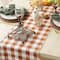 DII® 72" Heavyweight Check Fringed Table Runner